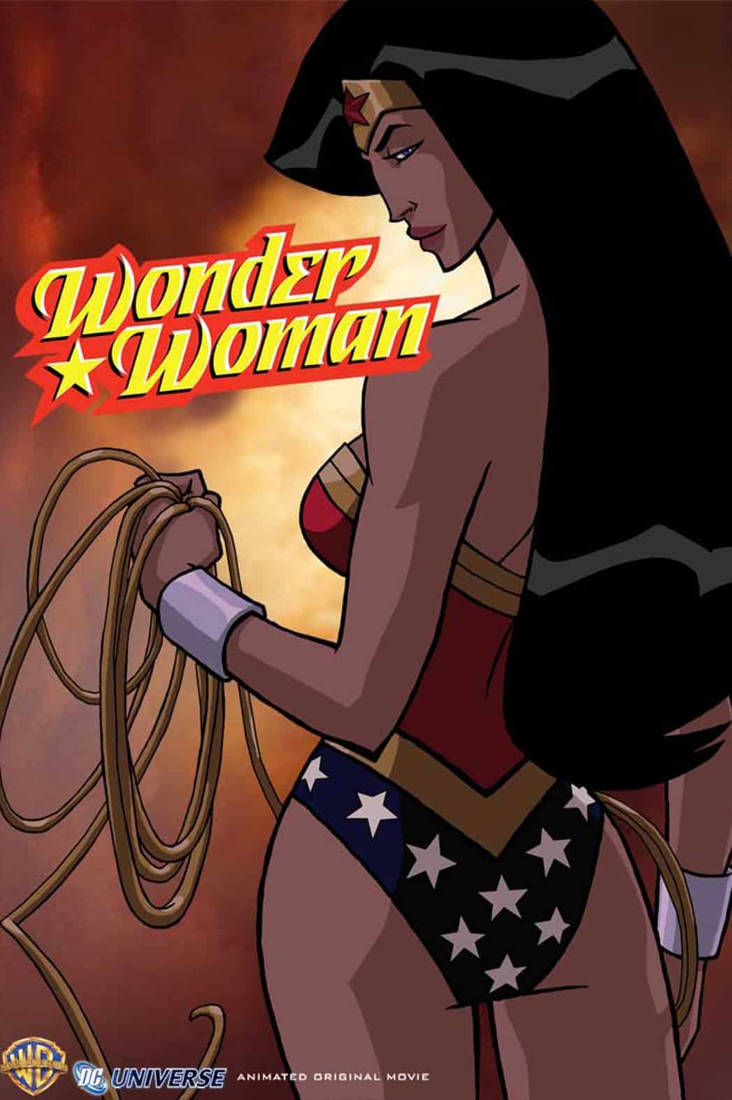 Oficiálny plagát pre Wonder Woman (2009)!; Zdroj: ravepad.com