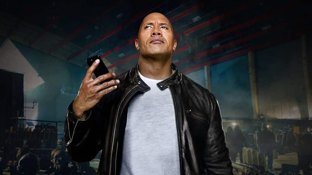 the rock x siri