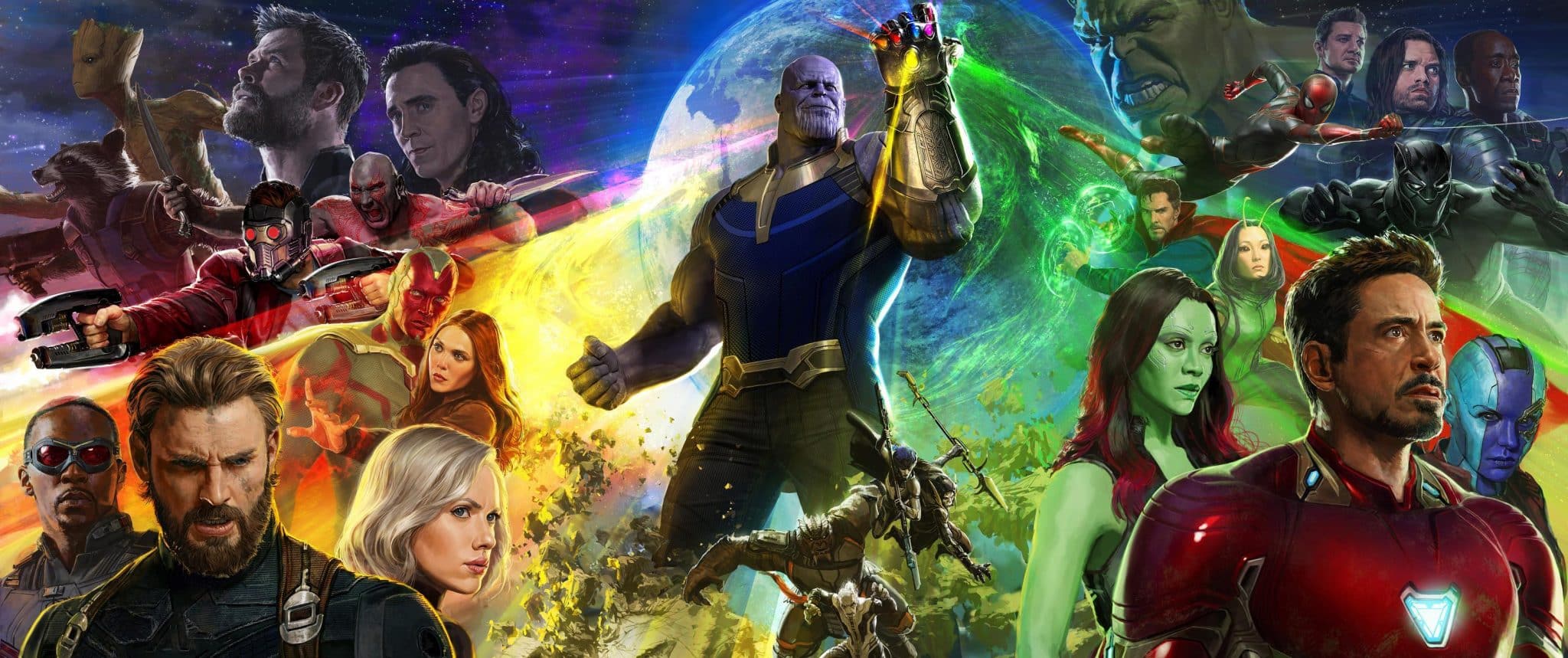 Obrovský plagát na zatiaľ najväčší film od štúdia Marvel, Avengers: Infinity War