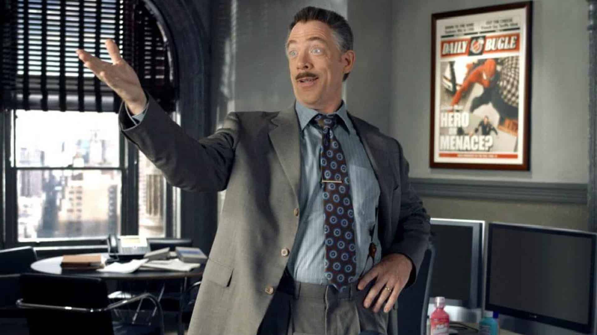 Nová postava v Marvel Cinematic Universe j jonah jameson simmons