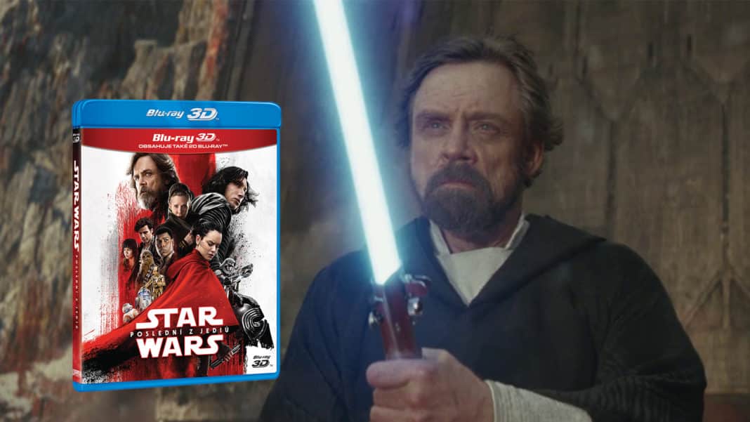 star wars: poslední jediovia blu-ray;