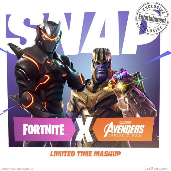 Fortnite a Thanos