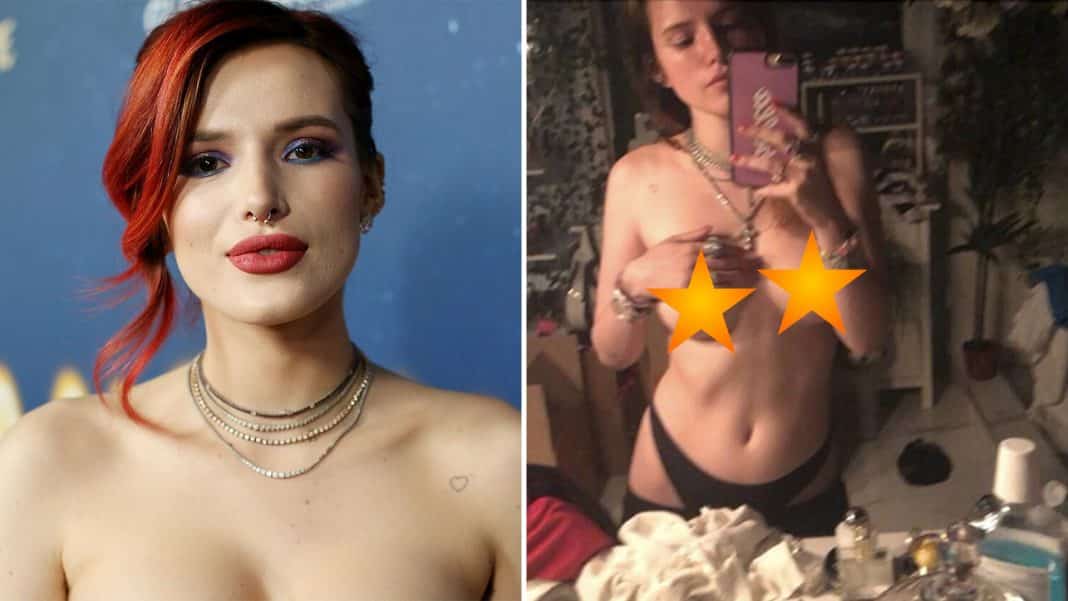 Bella Thorne zverejnila svoje nahé fotky