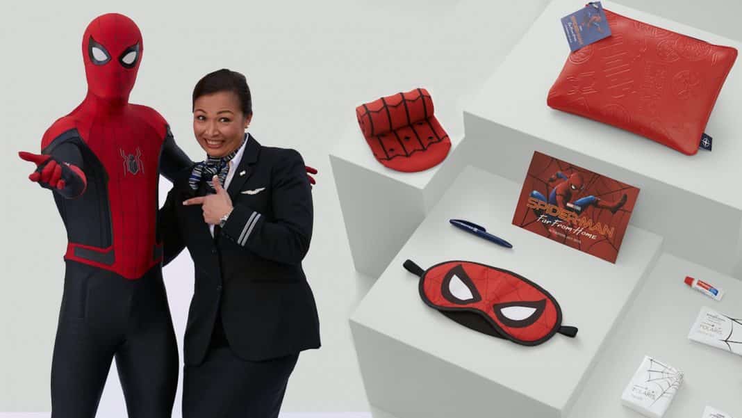 spider-man a united airlines