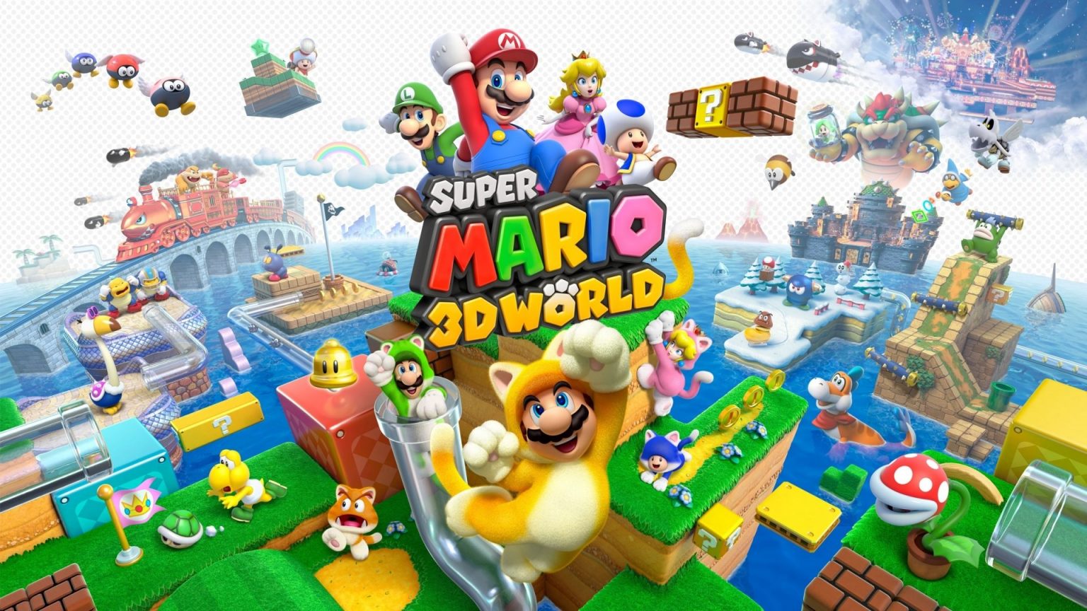 Super mario 3d world nintendo switch сколько миров