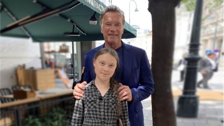 Greta thunberg dostala teslu arnold schwarzenegger