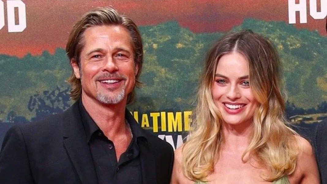 Margot Robbie a Brad Pitt