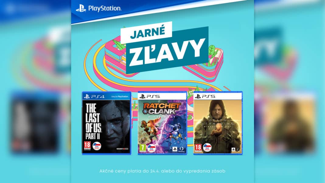 PlayStation jarné zľavy