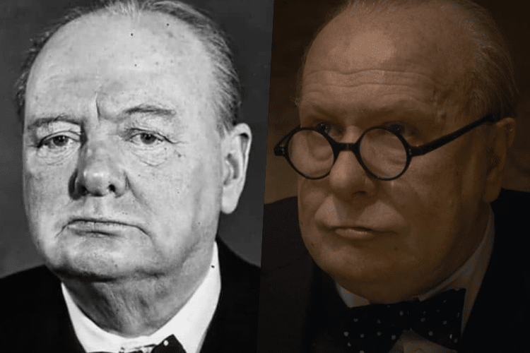 Gary Oldman ako Winston Churchill